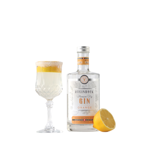Gin Crusta Cocktail von Steinbock Spirits