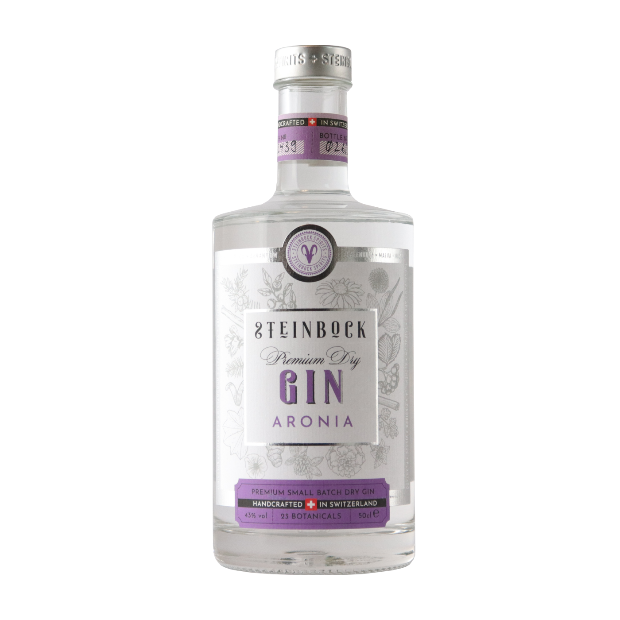 50cl Flasche Steinbock Aronia Gin
