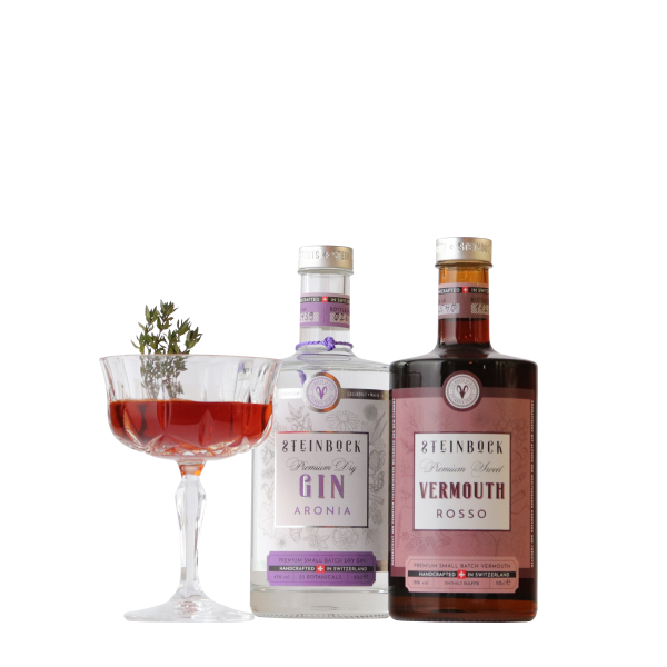 Alpine Twilight Cocktail von Steinbock Spirits