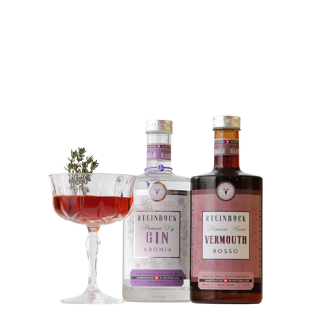 Alpine Twilight Cocktail von Steinbock Spirits