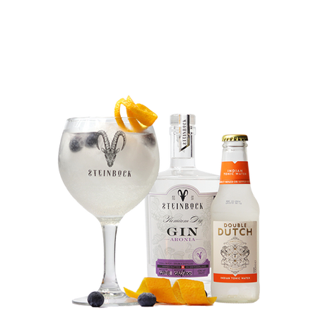 Aronia Gin & Tonic Cocktail von Steinbock Spirits