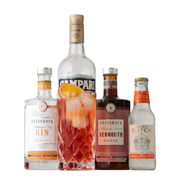 Negroni & Tonic Cocktail von Steinbock Spirits