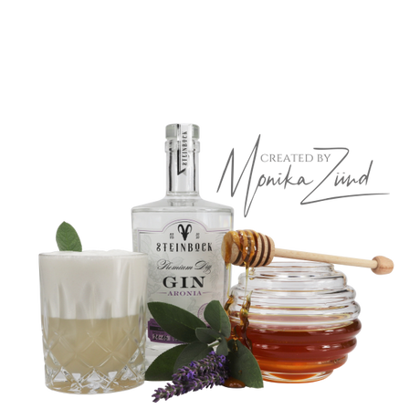 Sage Mountain Smash Cocktail von Steinbock Spirits