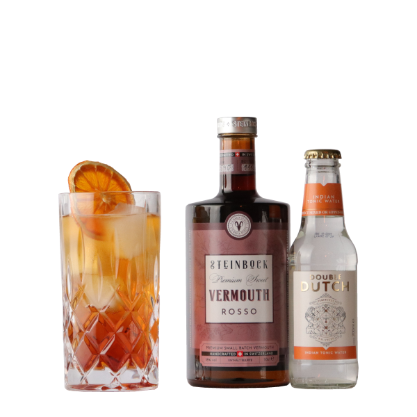 Vermouth Rosso & Tonic Cocktail von Steinbock Spirits