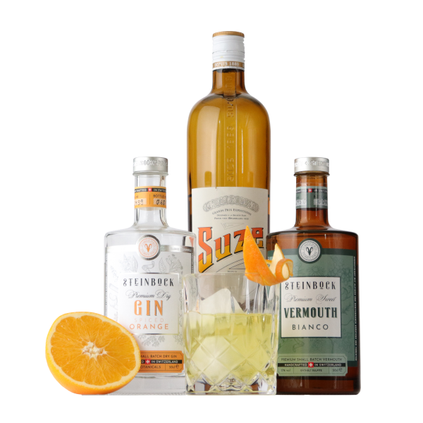 White Negroni Cocktail von Steinbock Spirits