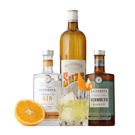 White Negroni Cocktail von Steinbock Spirits