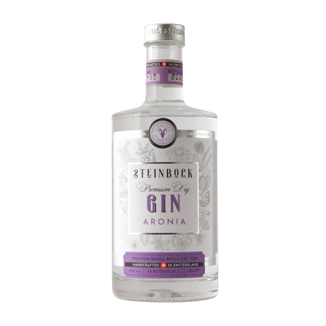 50cl Flasche Steinbock Aronia Gin